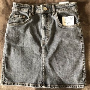 Hi-Rise Stretchy Zara Jean Skirt